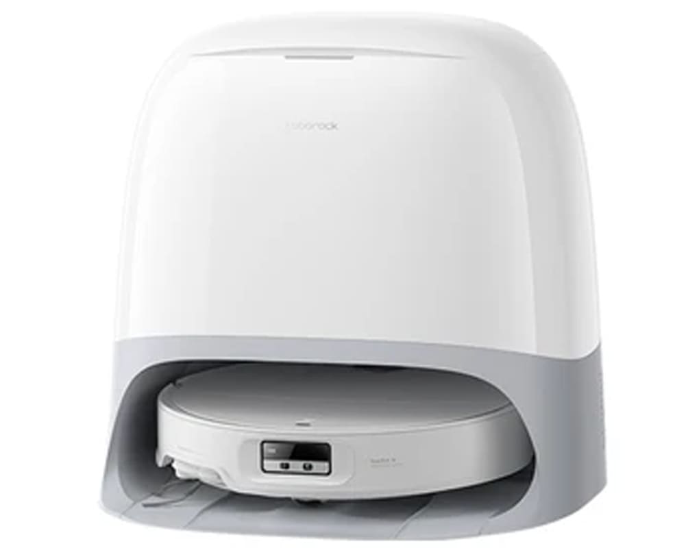 Robot hút bụi lau nhà Roborock Qrevo Curv 2 Pro - Trắng